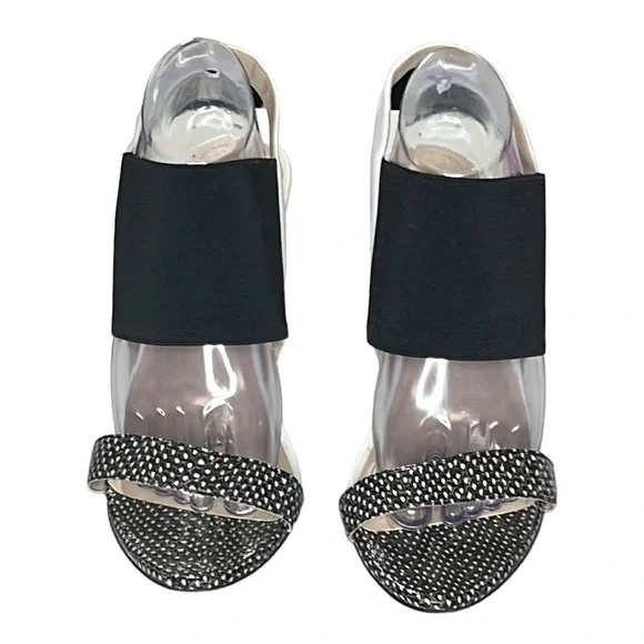 BCBGeneration Black And White Heels - Picture 2 of 6